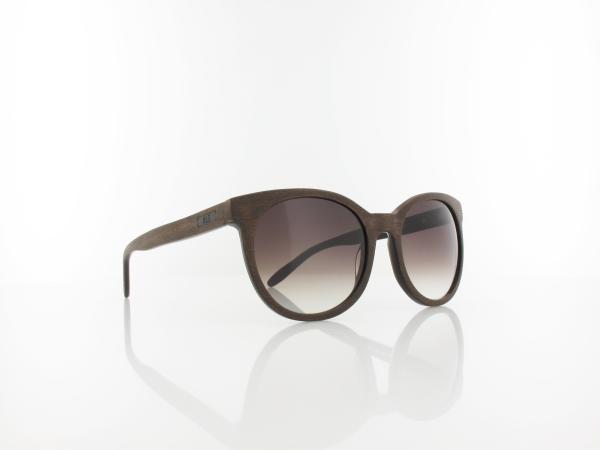 HIS | HS333-002 53 | dark brown / brown gradient