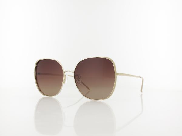 HIS polarized | HPS24105-1 57 | gold beige / smoke gradient pol
