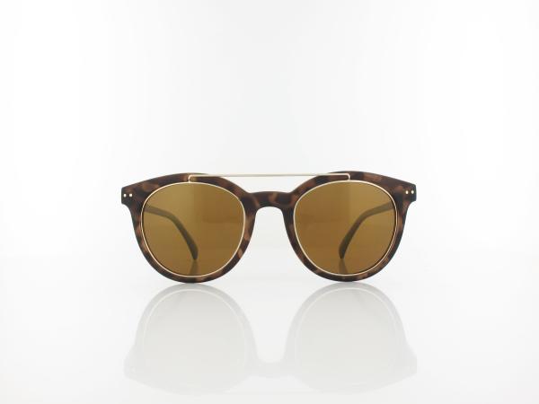 HIS polarized | HPS88102-2 50 | brown pattern / gold mirror polarized