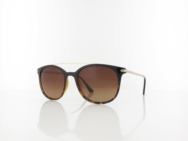 HIS polarized | HPS98101-2 54 | brown / brown gradient with silver flash polarized