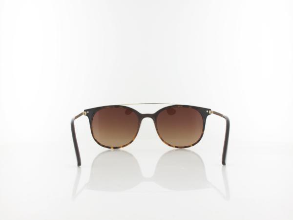 HIS polarized | HPS98101-2 54 | brown / brown gradient with silver flash polarized