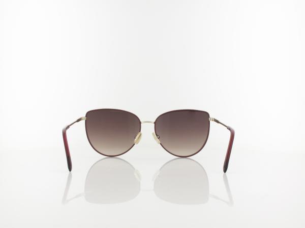Lacoste | L230S 604 59 | matte burgundy / brown gradient
