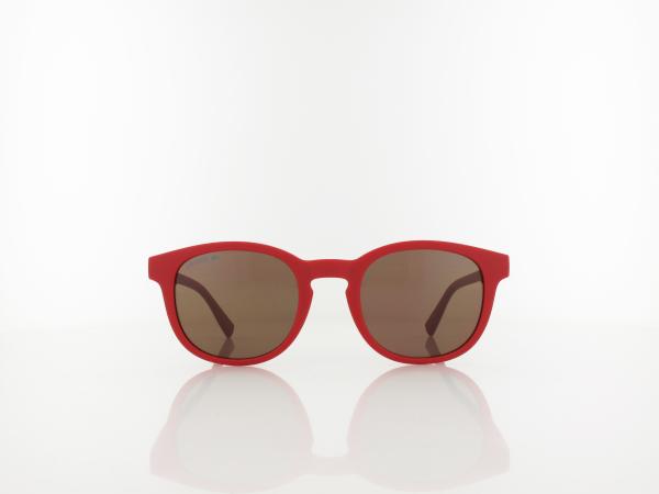 Lacoste | L3644S 615 48 | matte red / brown