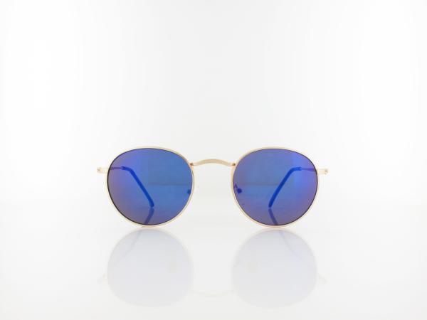 Brilando | MS92 F 49 | matte gold / revo blue
