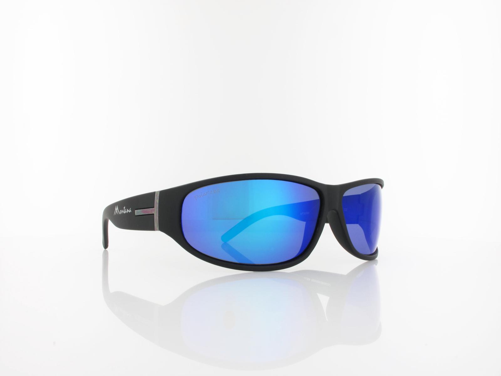 Brilando | SP308 A 70 | black mat / blue mirror polarized