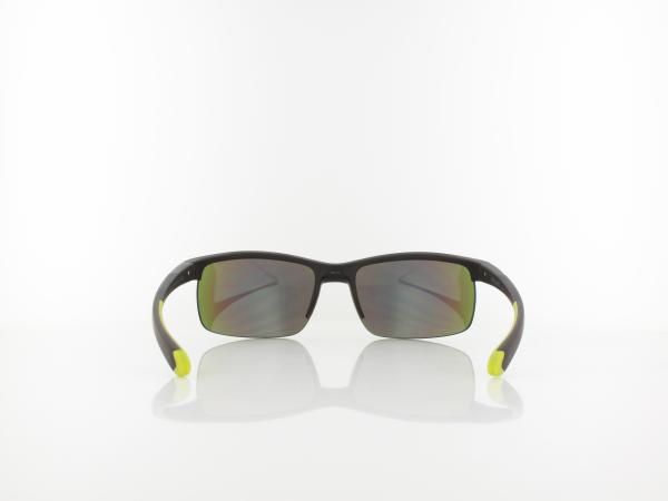 Brilando | Premium Sport M1030 69 | solid matte brown /grey green mirror