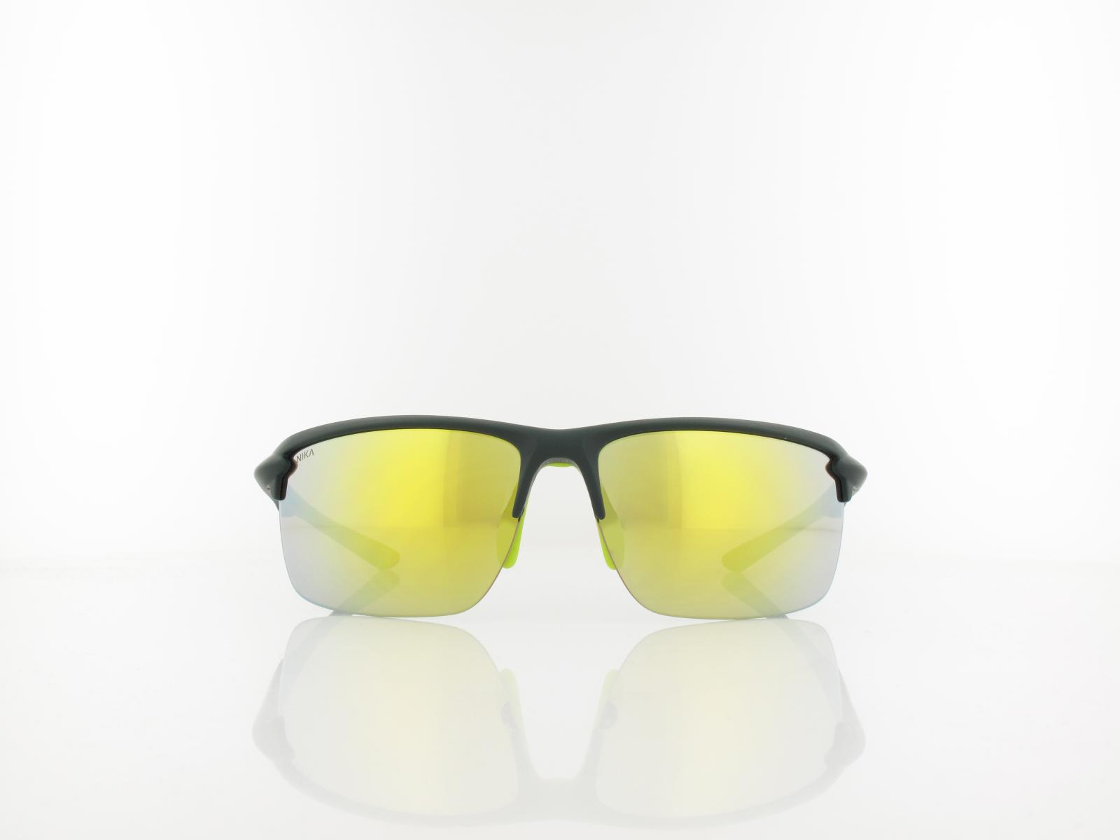 Brilando | Premium Sport M1080 66 | matte green / brown yellow mirror