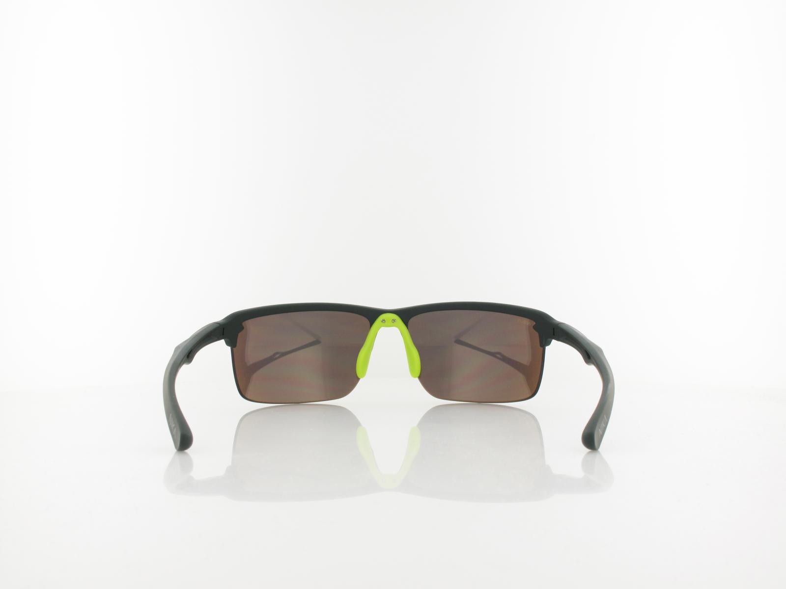 Brilando | Premium Sport M1080 66 | matte green / brown yellow mirror