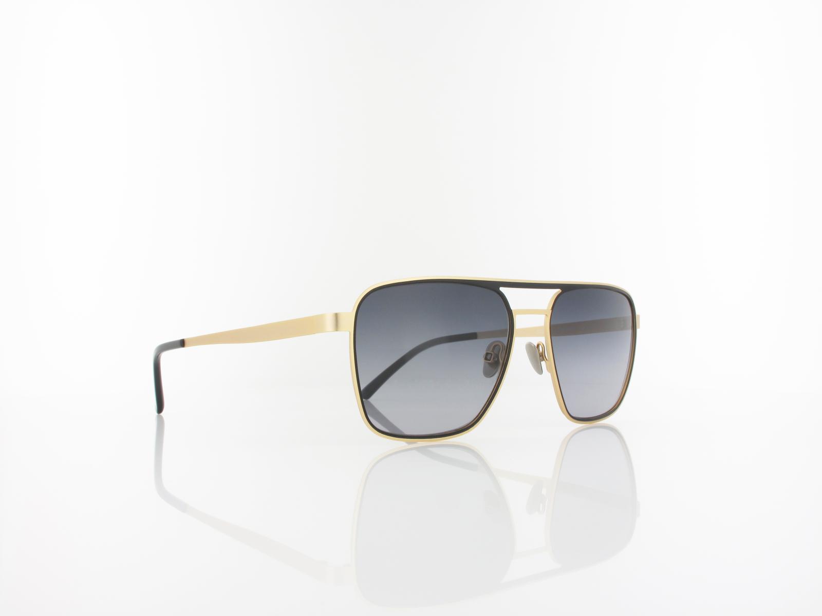 Brilando | Premium Sun S1270 55 | schwarz gold / verlauf grau