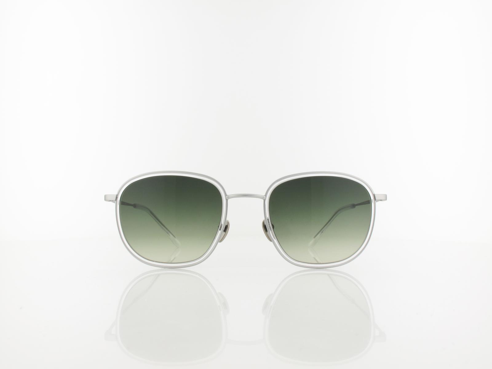 Brilando | Premium  Titan T2350 52 | silber transparent / grün grau verlauf 85-65 prozent