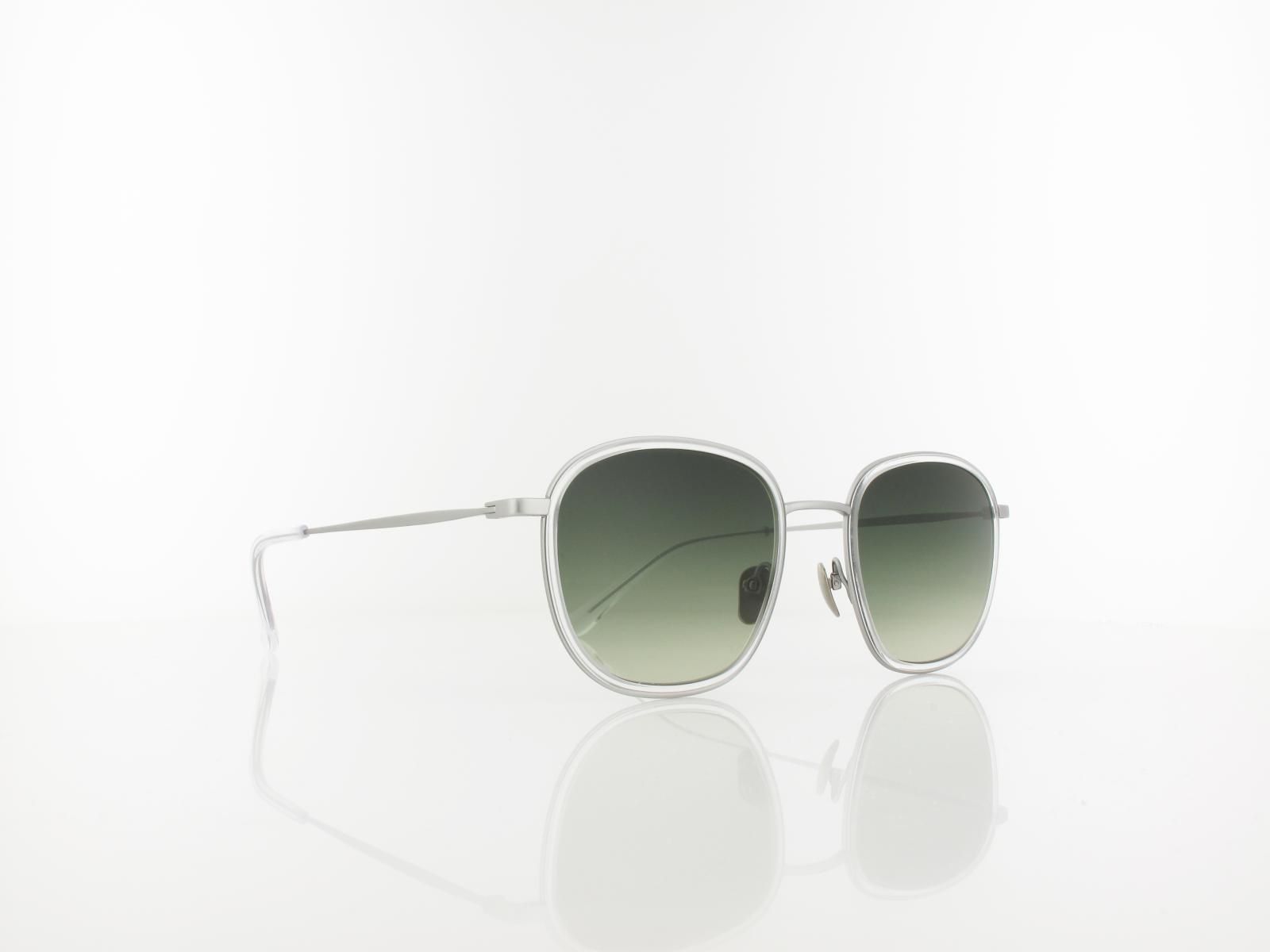 Brilando | Premium  Titan T2350 52 | silber transparent / grün grau verlauf 85-65 prozent
