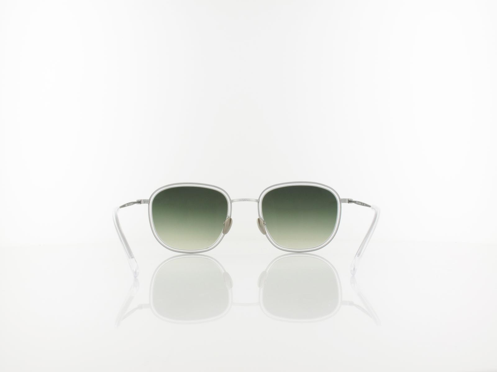 Brilando | Premium  Titan T2350 52 | silber transparent / grün grau verlauf 85-65 prozent