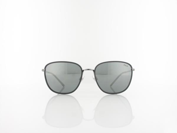 Polo Ralph Lauren | PH3134 90026G 53 | shiny gunmetal / silver mirror
