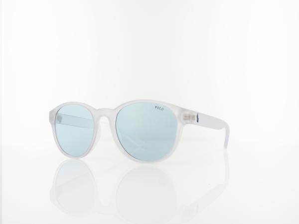 Polo Ralph Lauren | PH4176 58697C 51 | matte crystal / light azure silver mirror
