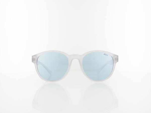 Polo Ralph Lauren | PH4176 58697C 51 | matte crystal / light azure silver mirror