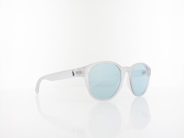 Polo Ralph Lauren | PH4176 58697C 51 | matte crystal / light azure silver mirror
