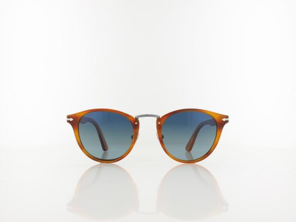 Persol | PO3108S 960/S3 49 | striped brown / polar gradient blue