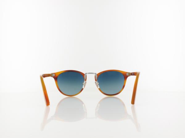 Persol | PO3108S 960/S3 49 | striped brown / polar gradient blue