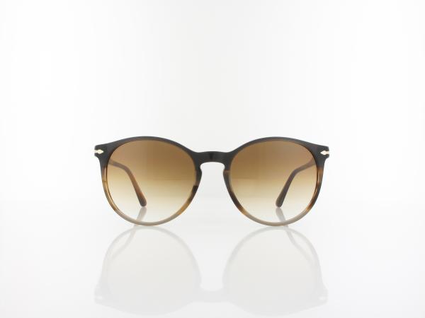 Persol | PO3228S 113551 53 | striped brown grey black / gradient brown