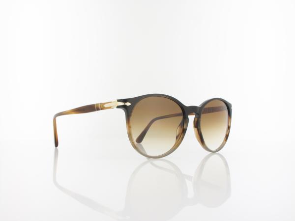 Persol | PO3228S 113551 53 | striped brown grey black / gradient brown