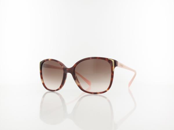 Prada | PR01OS UE00A6 55 | spotted brown pink / brown gradient
