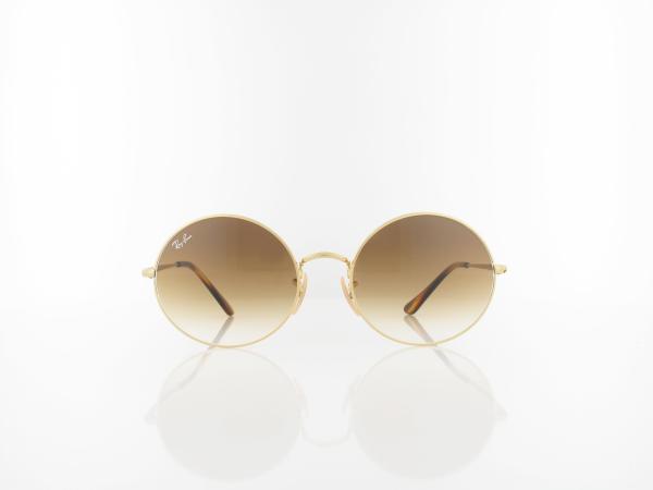 Ray Ban | Oval RB1970 914751 54 | gold / clear gradient brown