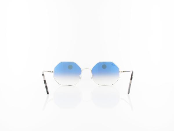 Ray Ban | Ocatagon RB1972 91493F 54 | silver / clear gradient blue