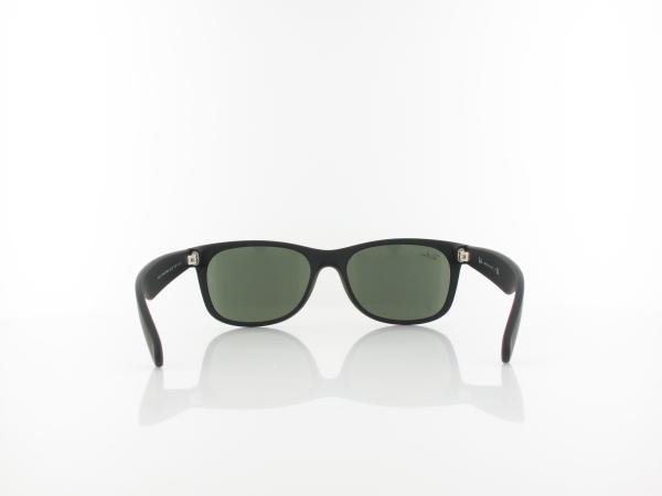 Ray Ban | New Wayfarer RB2132 622/30 55 | rubber black / green mirror silver