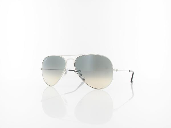 Ray Ban | Aviator Large Metal RB3025 003/32 58 | silver / crystal grey gradient