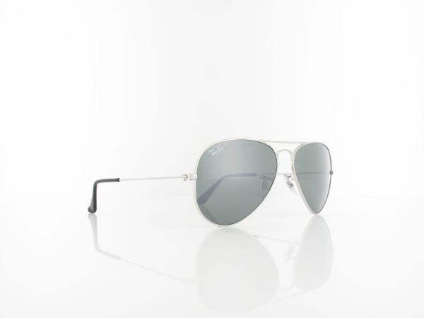 Ray Ban | Aviator Large Metal W3275 55 | silver / crystal grey silver mirror