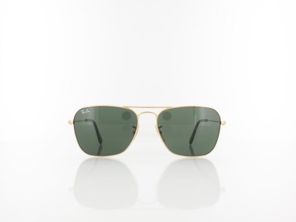 Ray Ban | Caravan RB3136 181 55 | gold / crystal green
