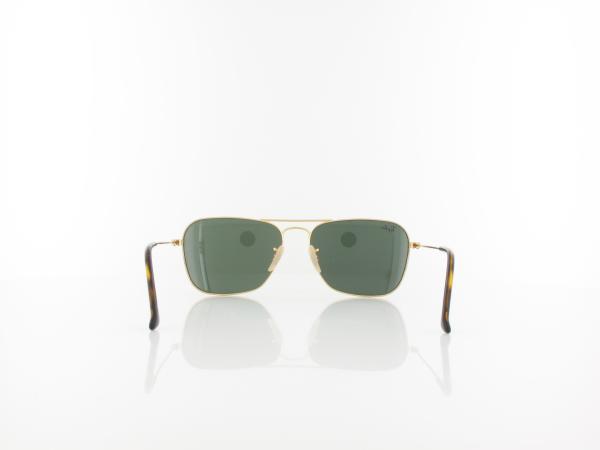 Ray Ban | Caravan RB3136 181 55 | gold / crystal green