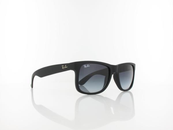 Ray Ban | Justin RB4165 601/8G 51 | rubber black / grey gradient