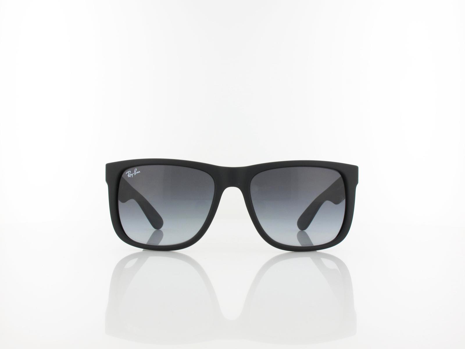 Ray Ban | Justin RB4165 601/8G 54 | rubber black / grey gradient