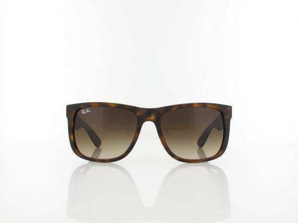 Ray Ban | Justin RB4165 710/13 54 | rubber light havana / brown gradient