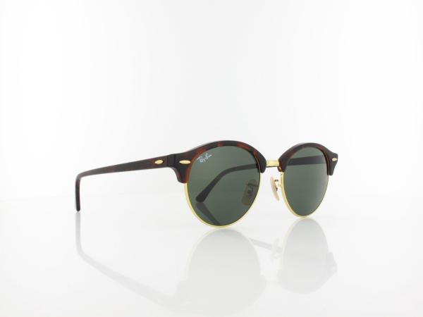 Ray Ban | Clubround RB4246 990 51 | red havana / green