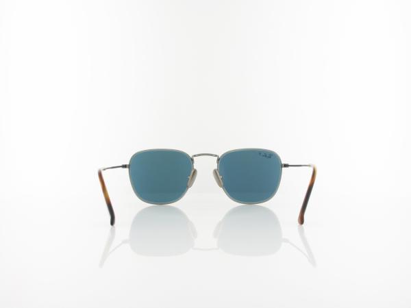 Ray Ban | Frank RB8157 9208T0 51 | demigloss gunmetal / polar blue mirror gold
