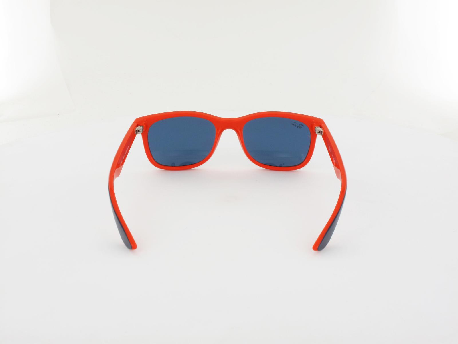 Ray Ban | New Wayfarer KIDS RJ9052S 178/80 47 | top blue on orange / blue