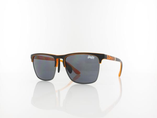 Superdry | Superflux 104 56 | matte black orange / solid smoke