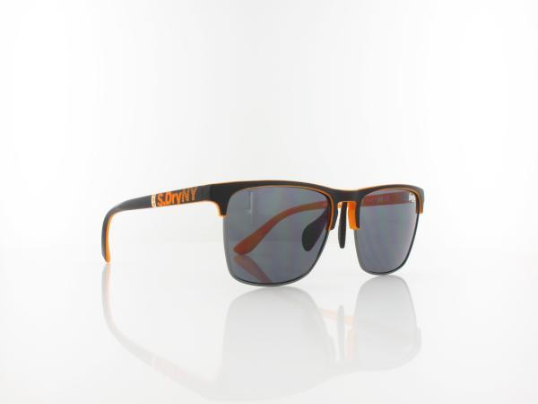 Superdry | Superflux 104 56 | matte black orange / solid smoke