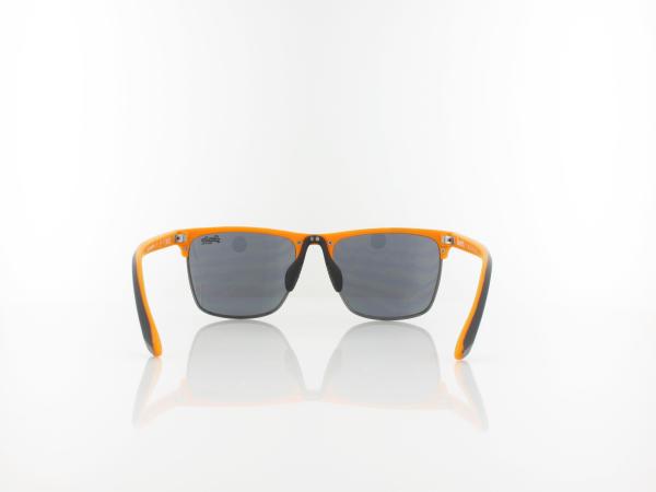 Superdry | Superflux 104 56 | matte black orange / solid smoke