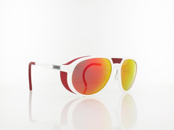 UVEX | mtn classic P  S533035 8830 59 | white matt / polavision mirror red