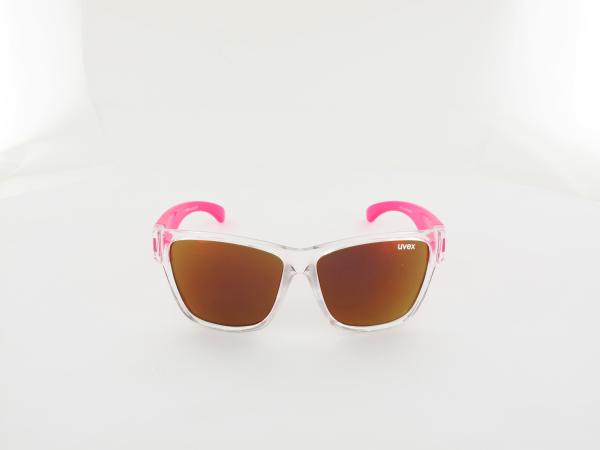 UVEX | Sportstyle KIDS 508 S533895 9316 47 | clear pink / mirror red