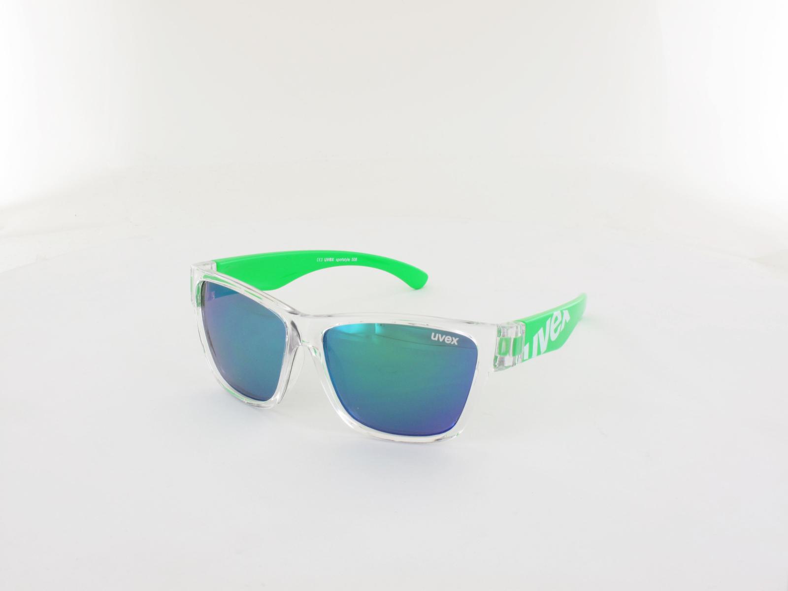 UVEX | Sportstyle KIDS 508 S533895 9716 47 | clear green / mirror green