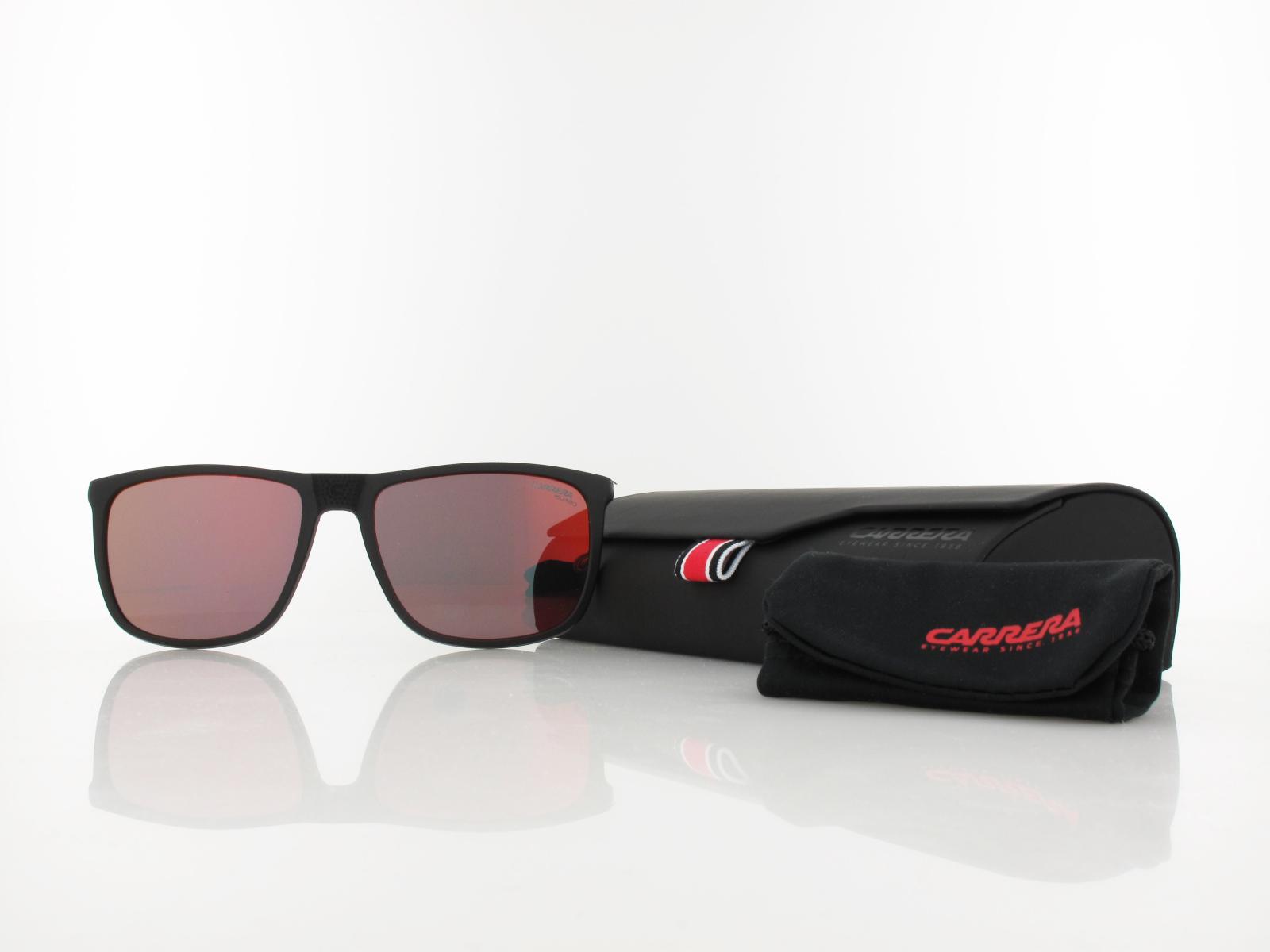 Carrera | HYPERFIT 16/CS 003/OZ 55 | matte black / red mirror polarized