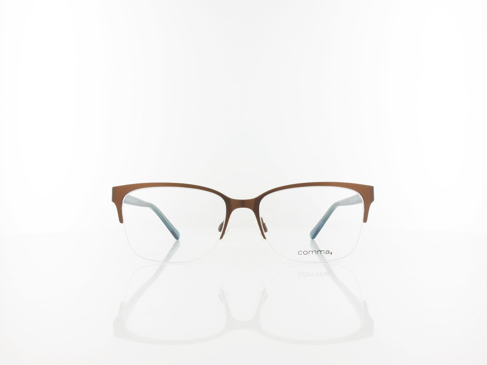Comma | 70005 69 54 | shiny brown turquoise transparent