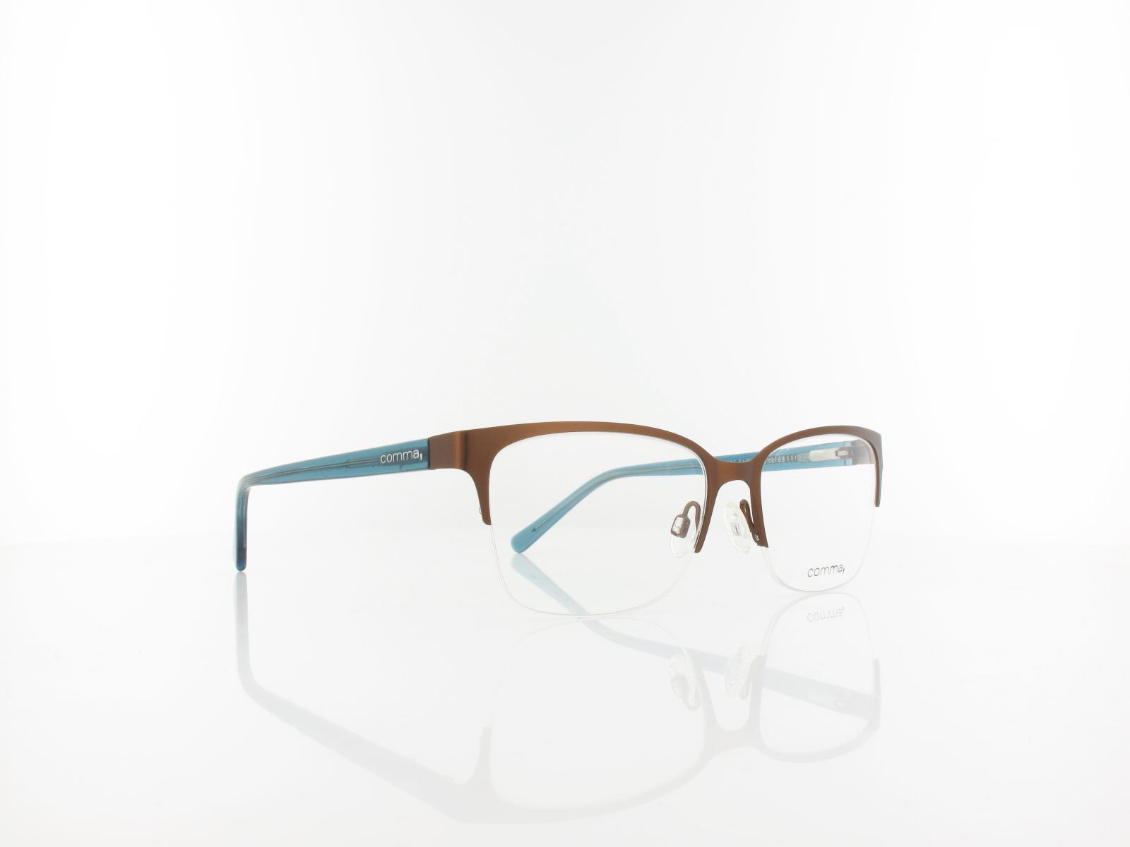 Comma | 70005 69 54 | shiny brown turquoise transparent