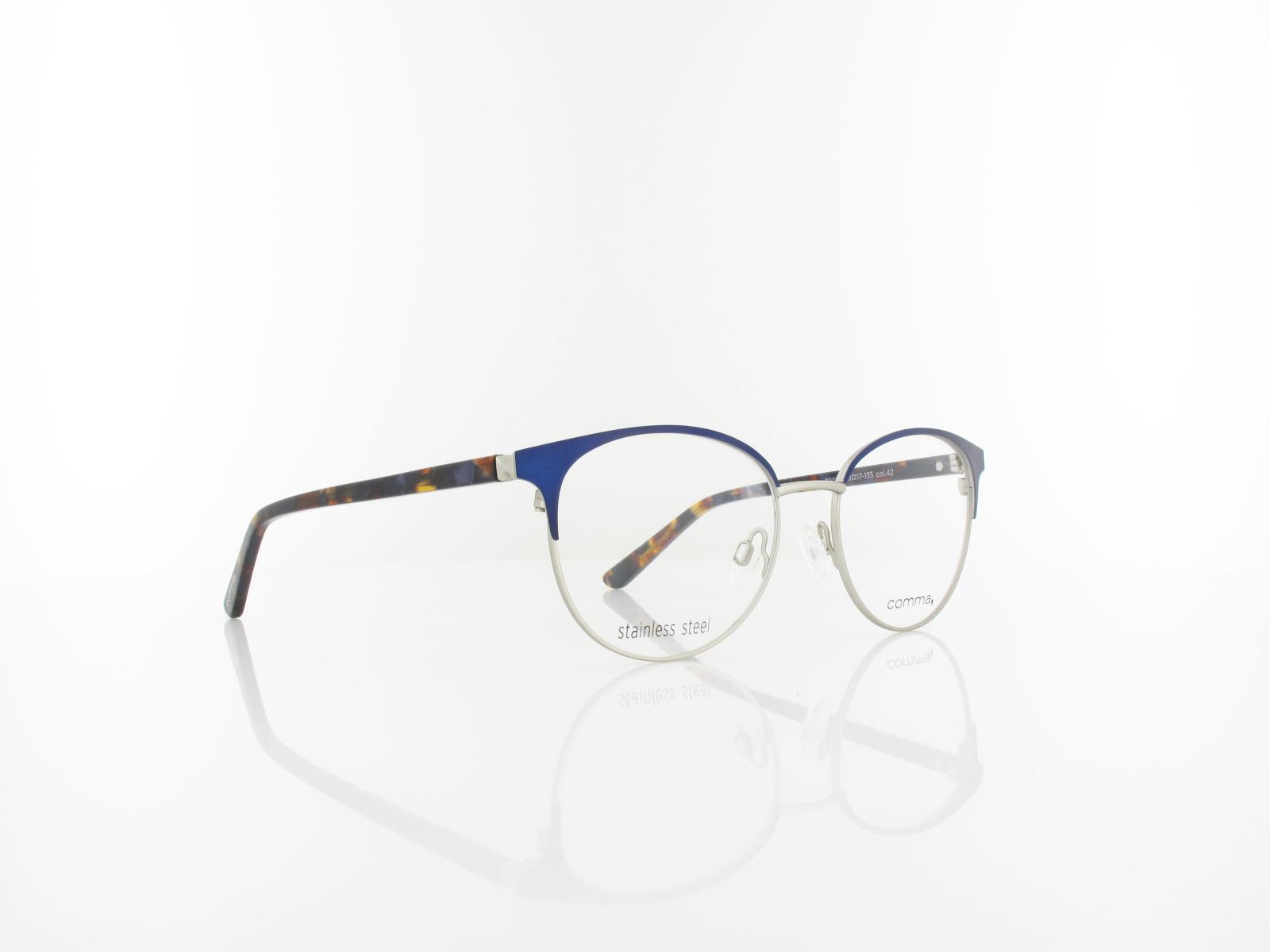 Comma | 70052 42 51 | royal blue silver havana