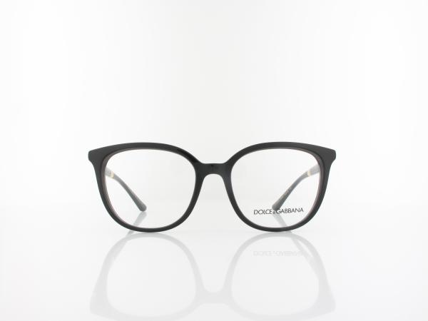 Dolce&Gabbana | DG5080 3246 52 | black transparent black