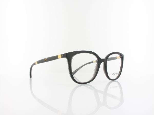 Dolce&Gabbana | DG5080 3246 52 | black transparent black